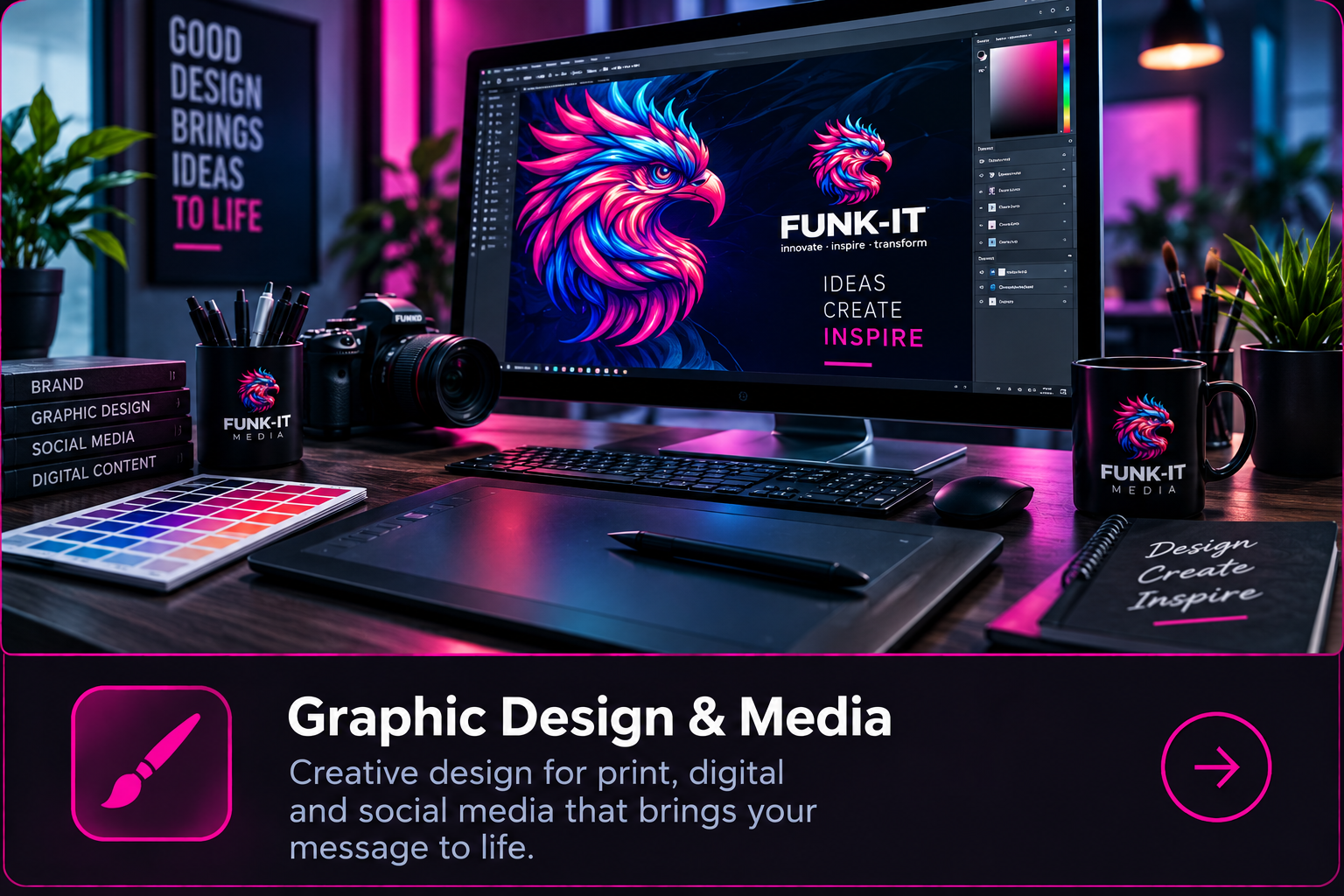 Graphic design and creative media capability